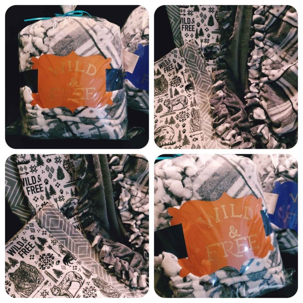Wild & Free Baby Blanket Gift Set
